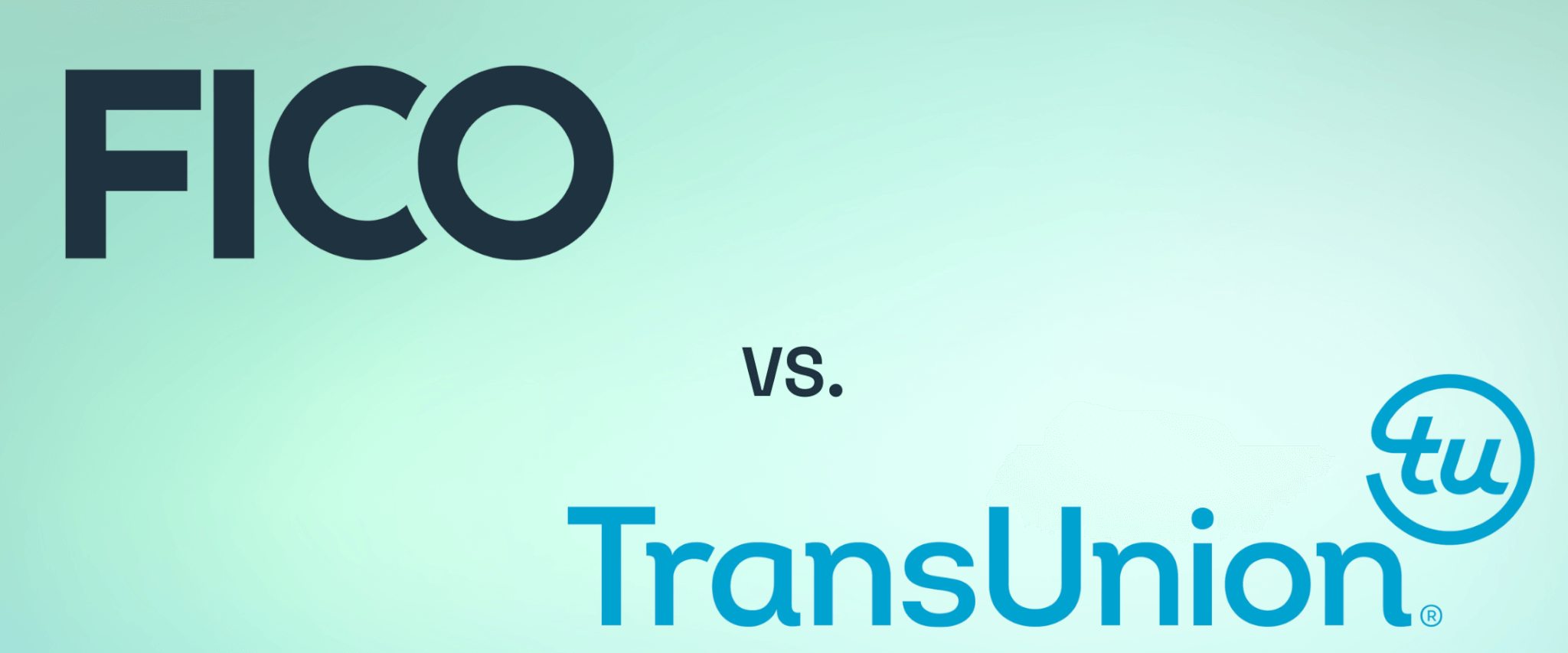 transunion credit score vs fico