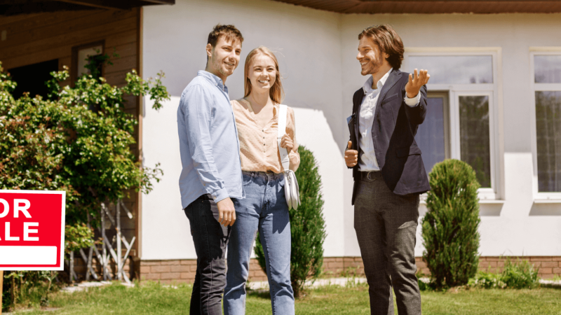 A couple getting ready to purchase a home.