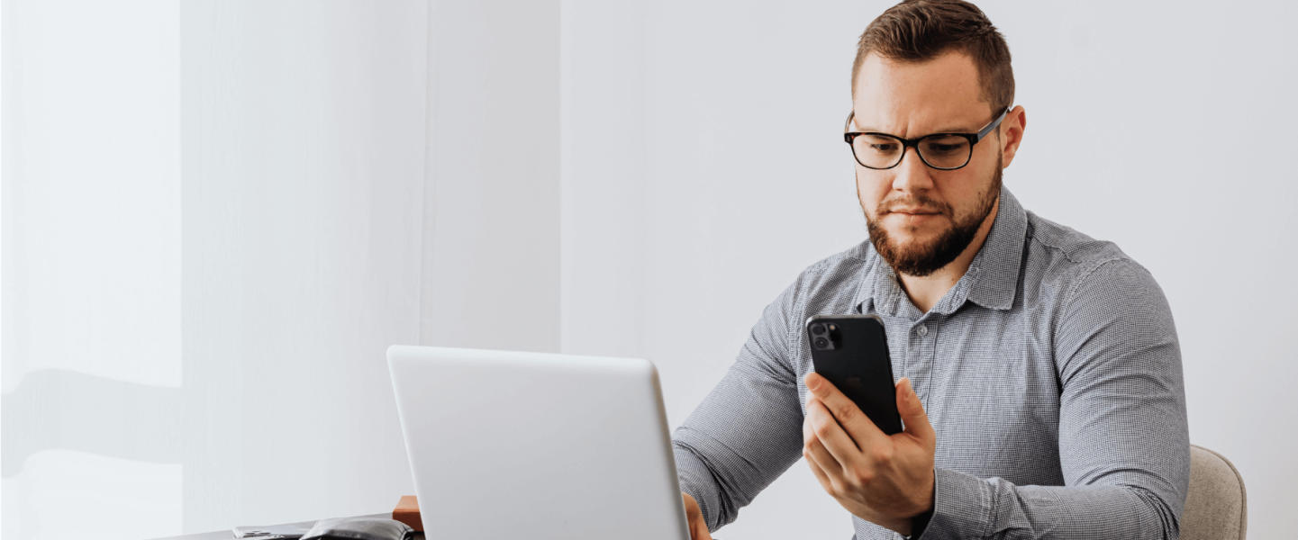 A guy looking up how long it credit disputes take