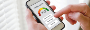 A credit score of 752.