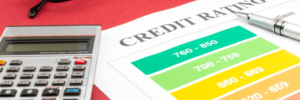 credit score ratings.