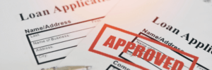 A land loan application approved.