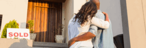 A couple that just bought a house, and experienced a credit score dip.