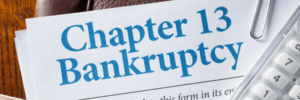 Chapter 13 bankruptcy.