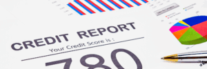 Credit report with eviction
