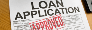 RV loan application getting approved