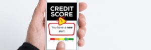 credit alert that your score dropped 10 points